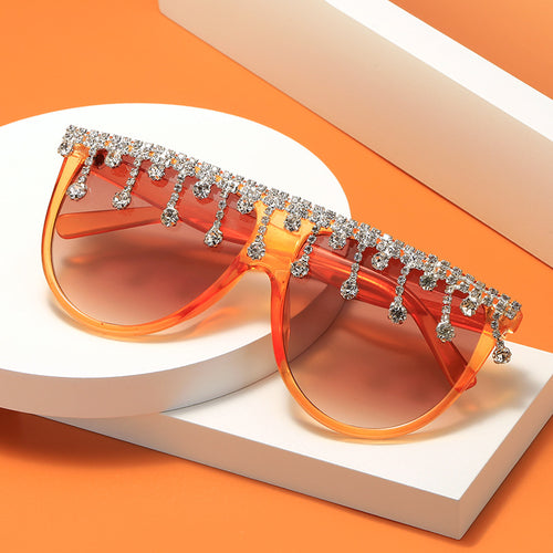 Dame Dekorativ Glamour-solbrille Skanto