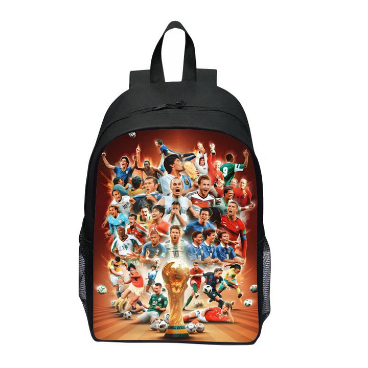Sporty ryggsekk med Wm-trofé design Skanto