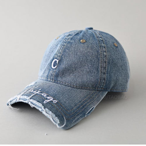 Kvinners slitt bomull baseball caps Skanto 1784083462