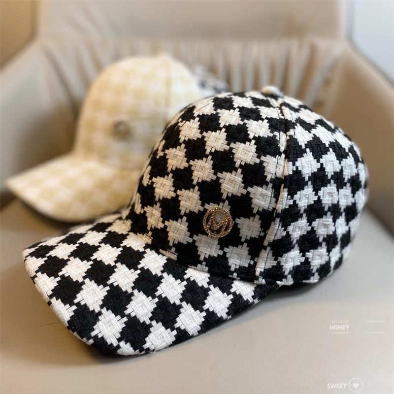 Kvinne Teksturert Justerbar Baseball Caps Skanto