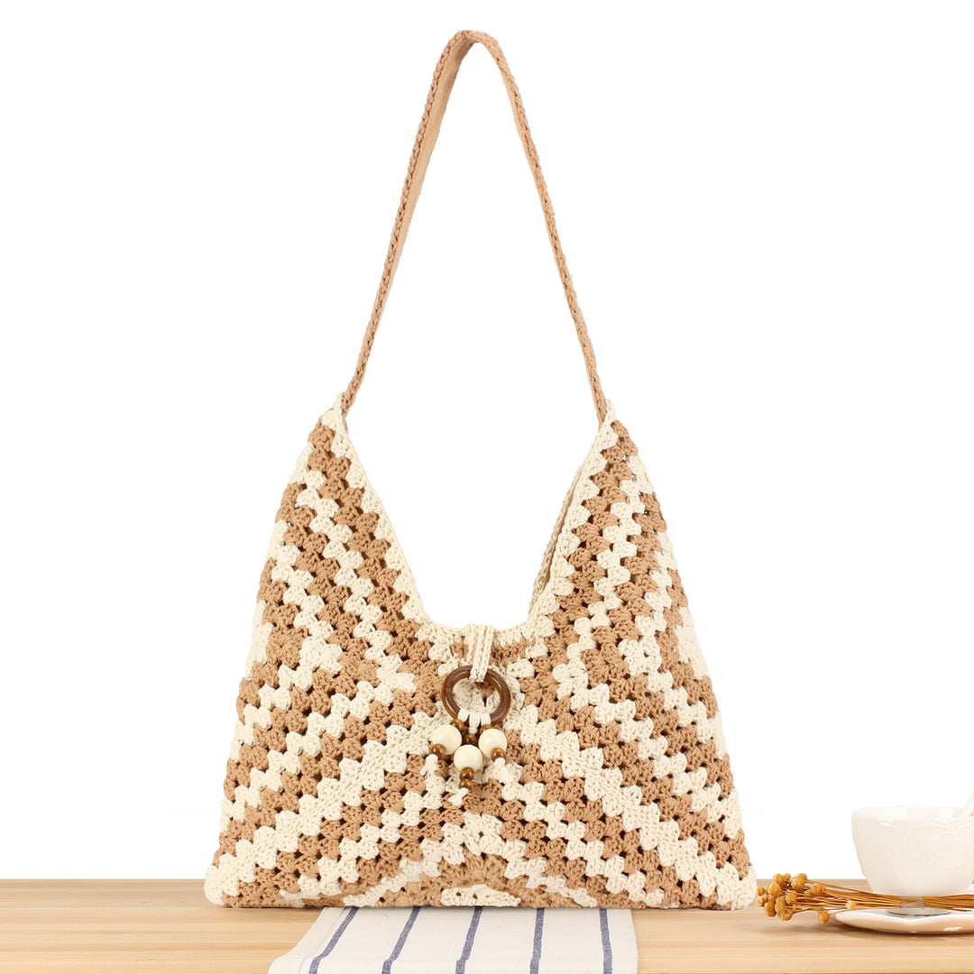 Stylish Chevron Design Handbag Skanto