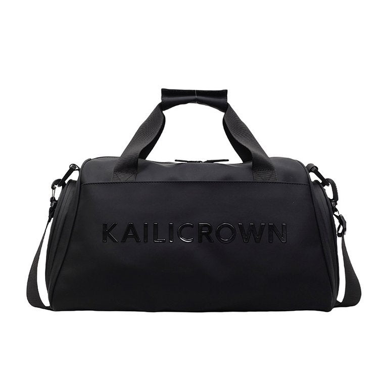 Sporty duffel bag with ergonomic carrying system Skanto