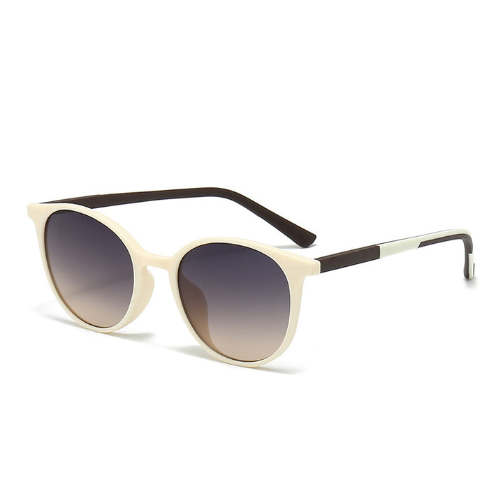 Dame cat-eye solbrille med optisk UV-beskyttelse og moteramme Skanto