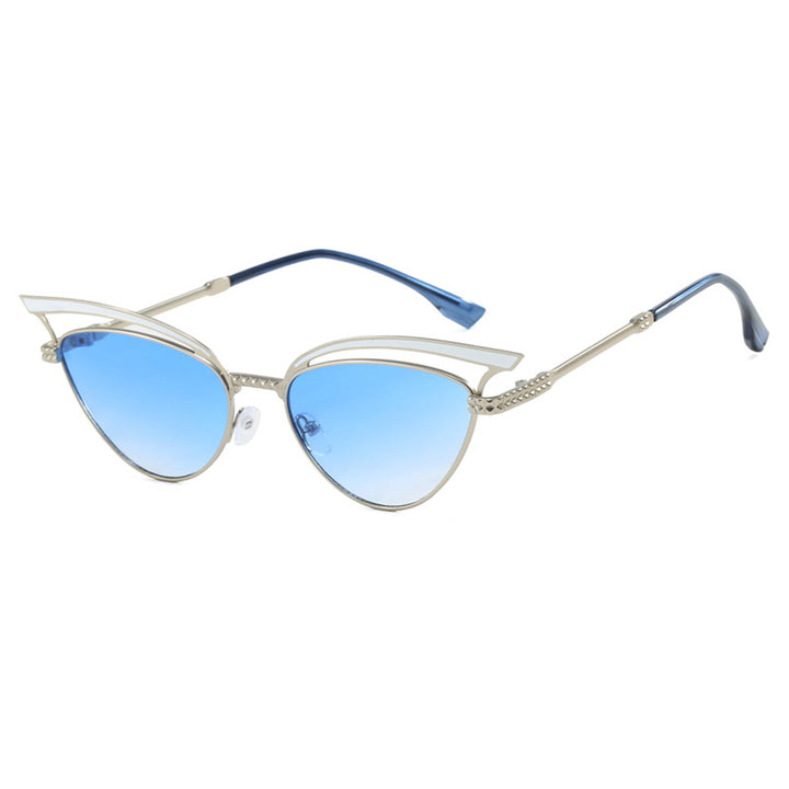 Dame Cat-Eye Briller med filigran designelement Skanto