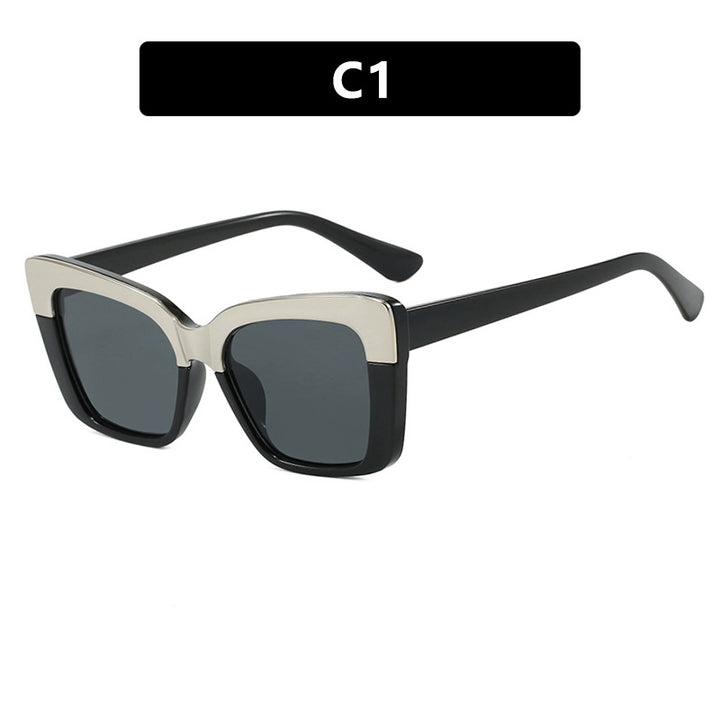 Dames moteriktig brille i trendy geometrisk design Skanto