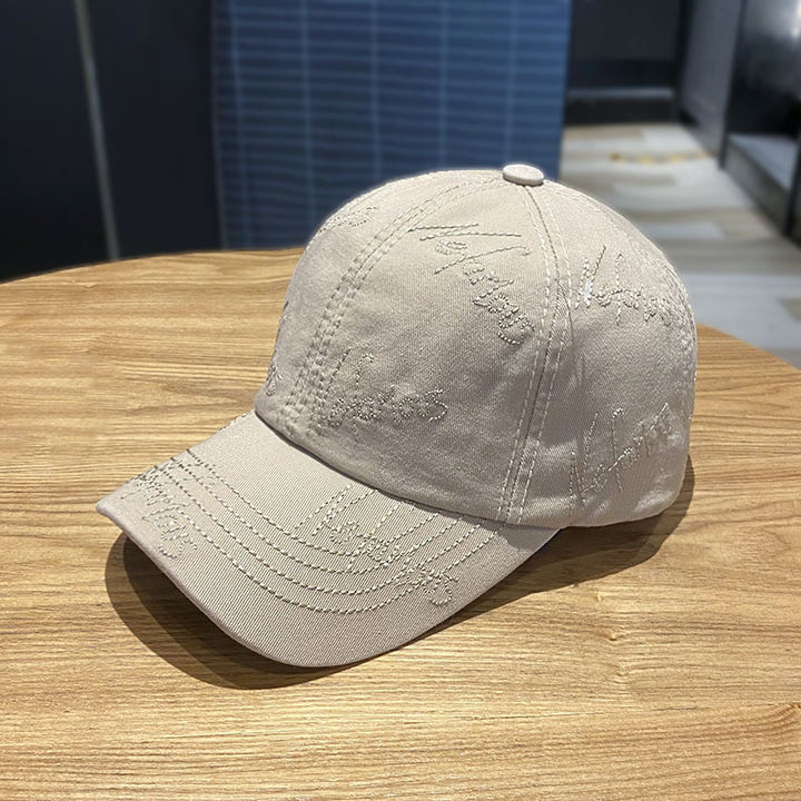 Kvinnenes Uformelle Broderte Caps Skanto 1784083710