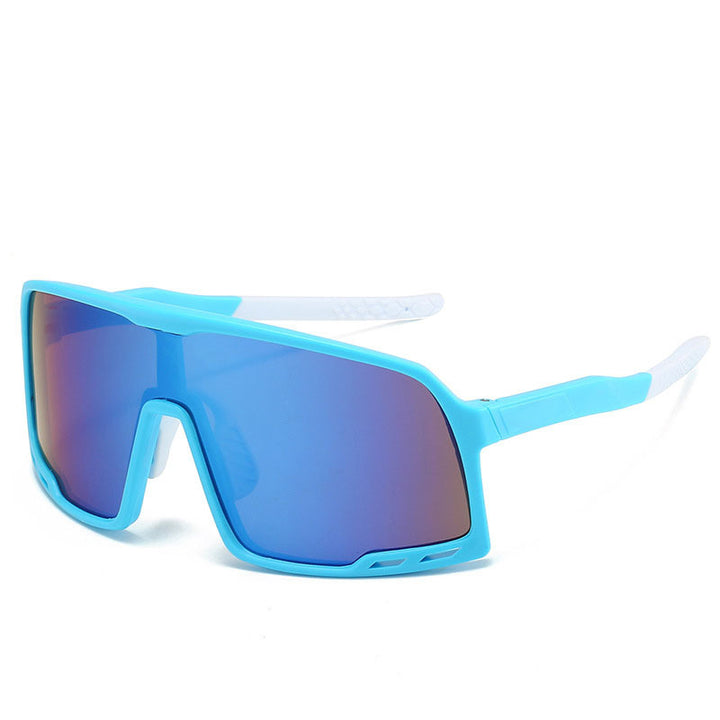 Dame Sportslig Høyytelses Solbrille med aerodynamisk Design og polariserte Linser Skanto