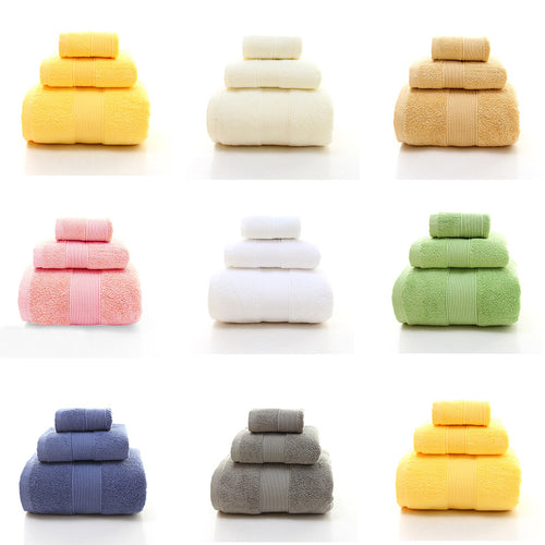 Terry Towel Set With Luxurious Comfort Skanto