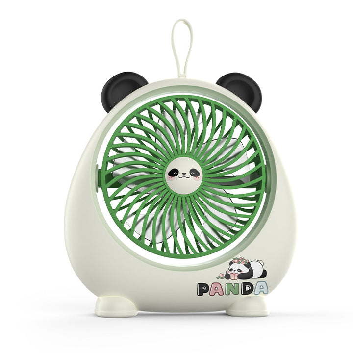 Dame Bærbar Håndvifte i Panda-design Skanto