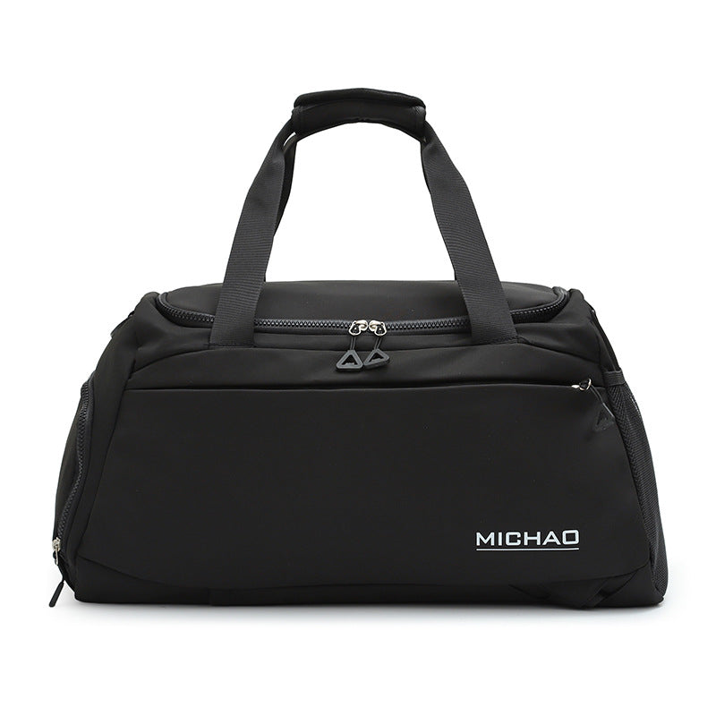 Sporty multifunctional travel bag with innovative compartment structure Skanto