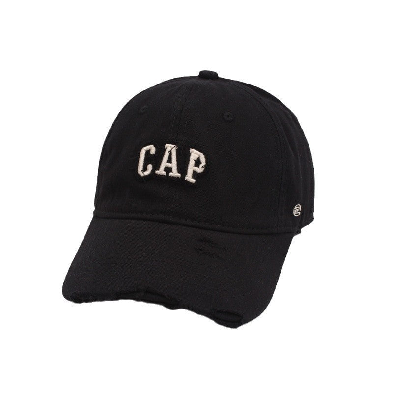 Kvinne Slitt Bomull Baseball Caps Skanto