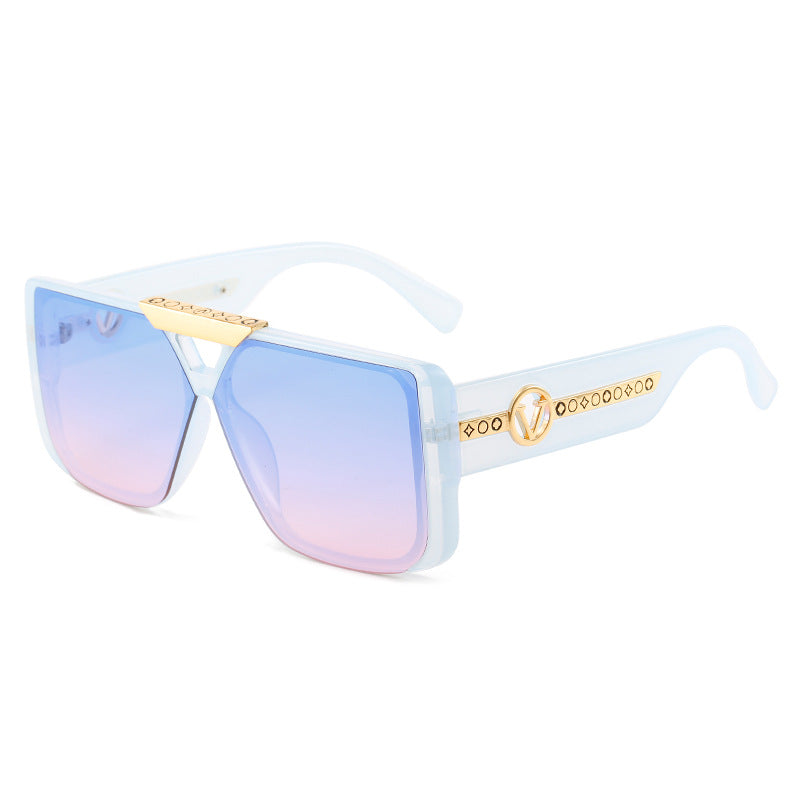 Dame elegant firkantet solbrille Skanto