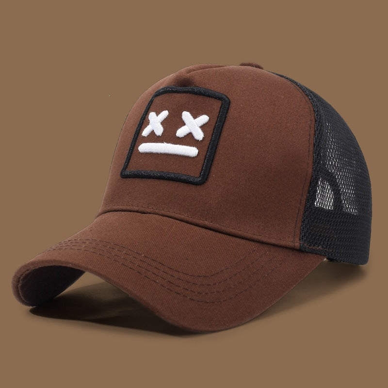 Dame Sports baseball caps med nett sider Skanto