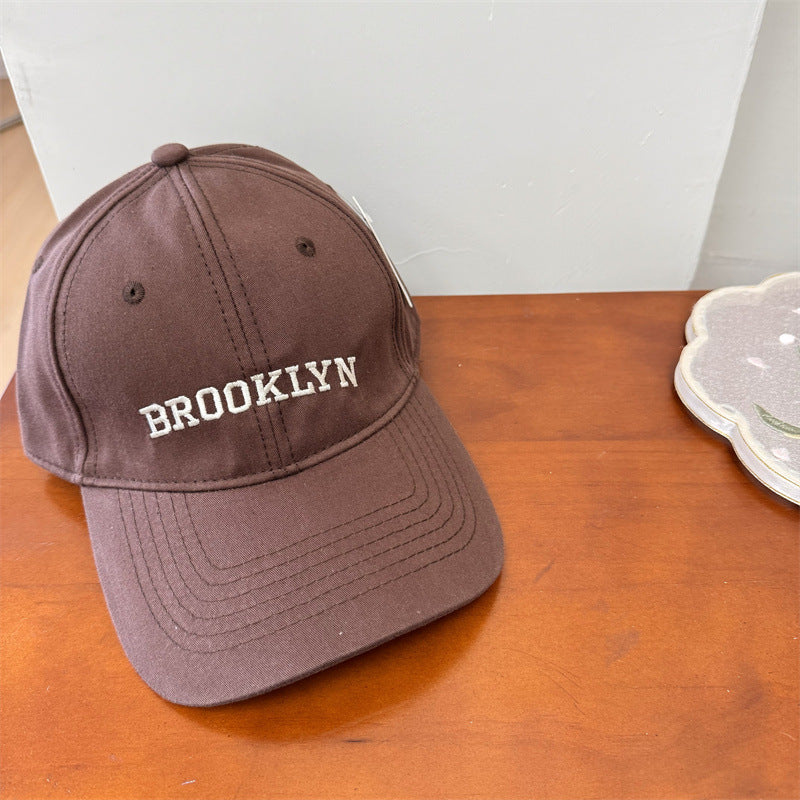Herre Casual Brodert Bomull Baseball Caps Skanto