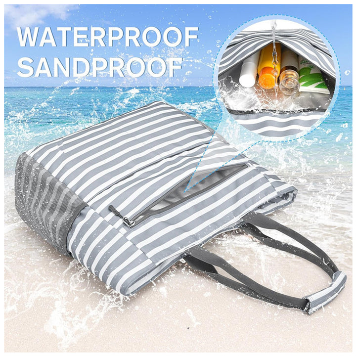 Strandveske med multifunksjonelle rom Skanto