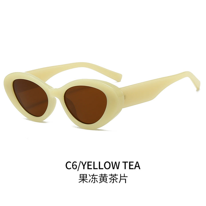 Damer Elegant solbrille i mondéne design Skanto