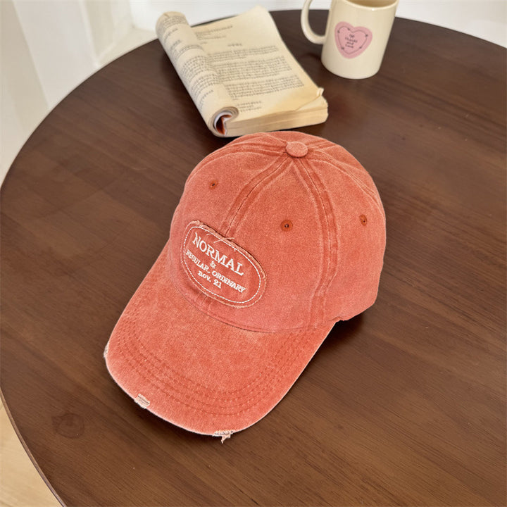 Herre Casual Slitt Bomull Baseball Caps Skanto