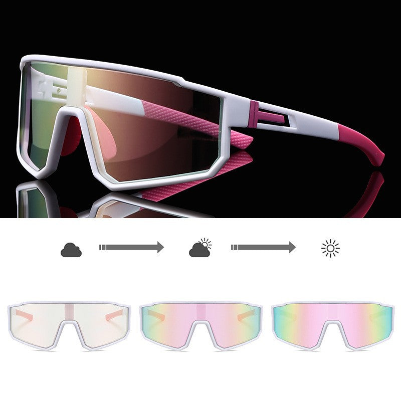 Unisex Sporty Performance Solbriller med smart lysutskifting Skanto