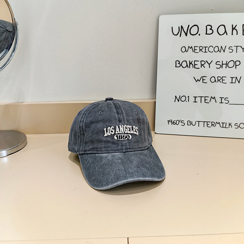 Herre Vintage-Stil Bomull Caps Skanto