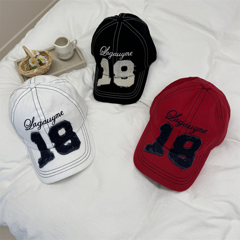 Herre Slitt Denim Baseball Cap Skanto 1783921779