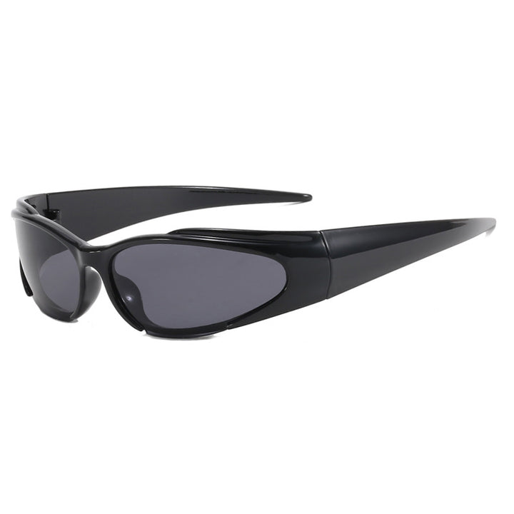 Dame Sporty UV-beskyttende solbrille med aerodynamisk design Skanto