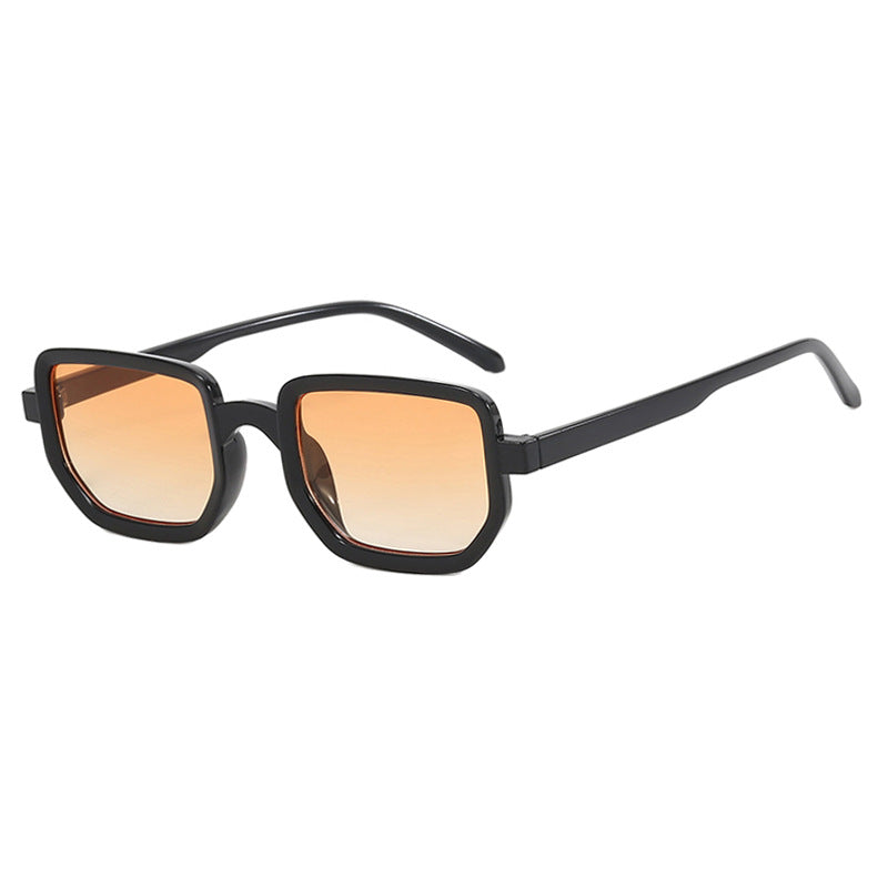 Dame geometrisk solbrille med moderne ramme og beskyttende glass Skanto