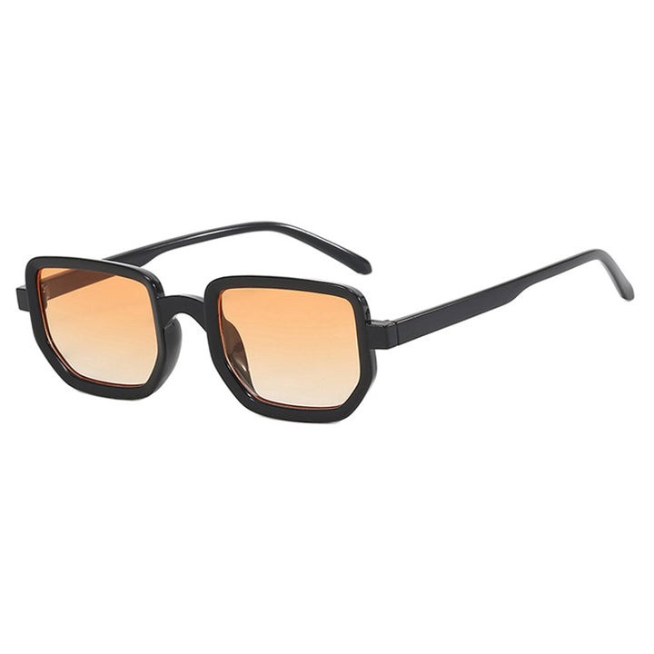 Dame geometrisk solbrille med moderne ramme og beskyttende glass Skanto