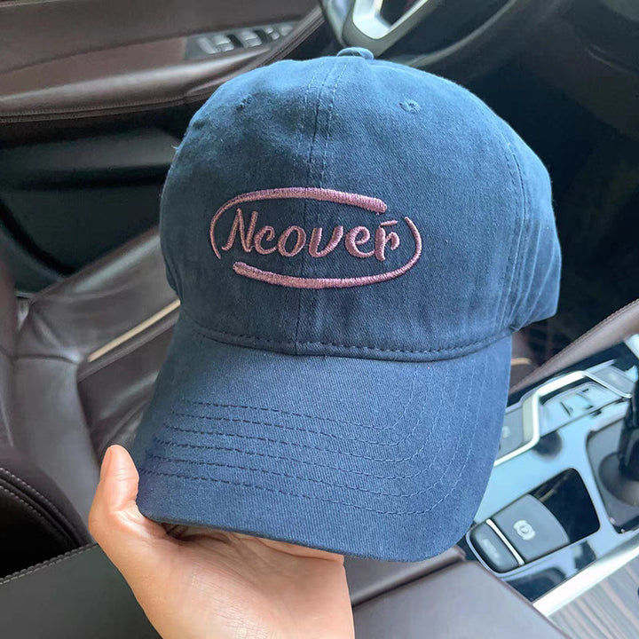 Kvinne Casual Brodert Bomull Baseball Cap Skanto 1784083816