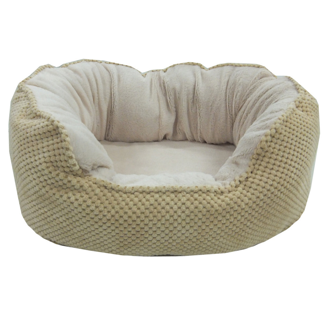 Plush ortopedisk hundeseng
