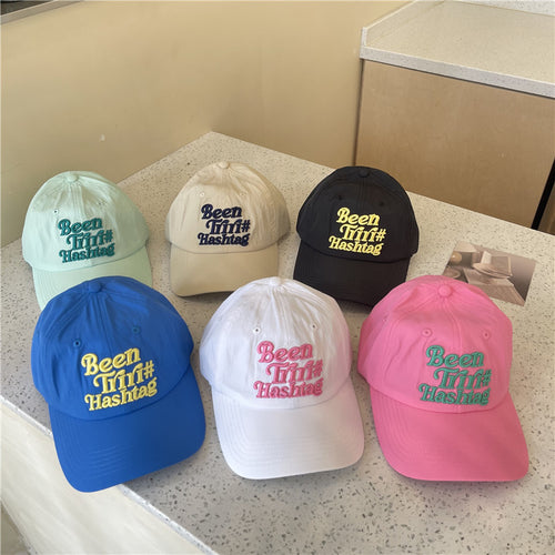 Kvinne Grafisk Brodert Baseballcap Skanto