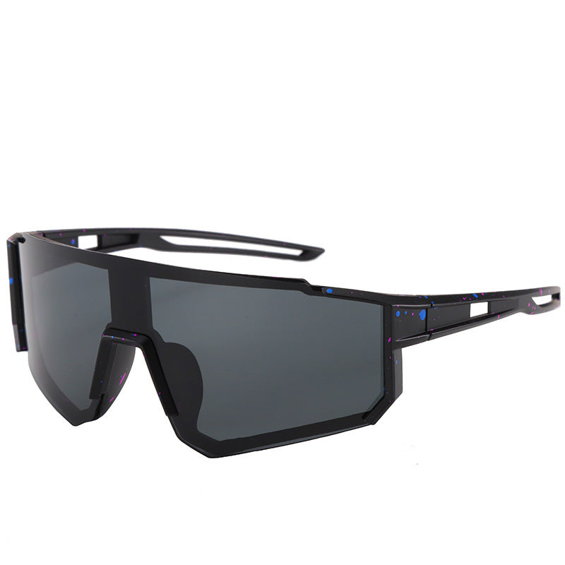 Men's Futuristic Oversized Shield Sunglasses Skanto