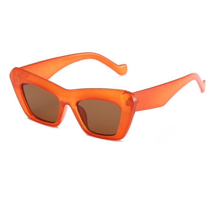 Dame trendy geometriske solbriller Skanto