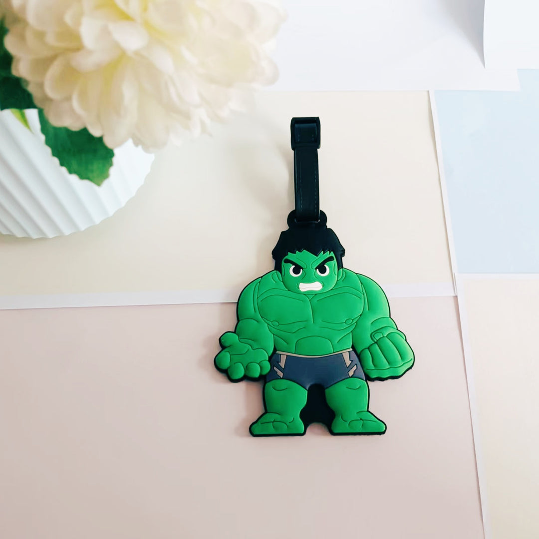 Unisex Silikon Superhelt-tema Bagasjelapp Skanto