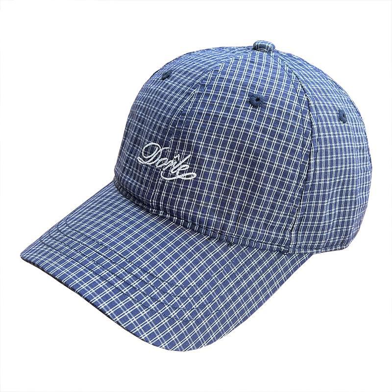 Kvinnenes stilige rutete baseballcap Skanto