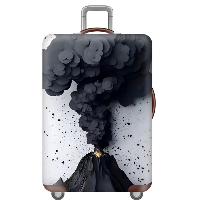 Unisex nan robuster Hartschalen-Trolley med løveportrett motivtrykk, støtsikker ABS-polykarbonatskall, flerhjuls understell og TSA-sikkerhetslås Skanto