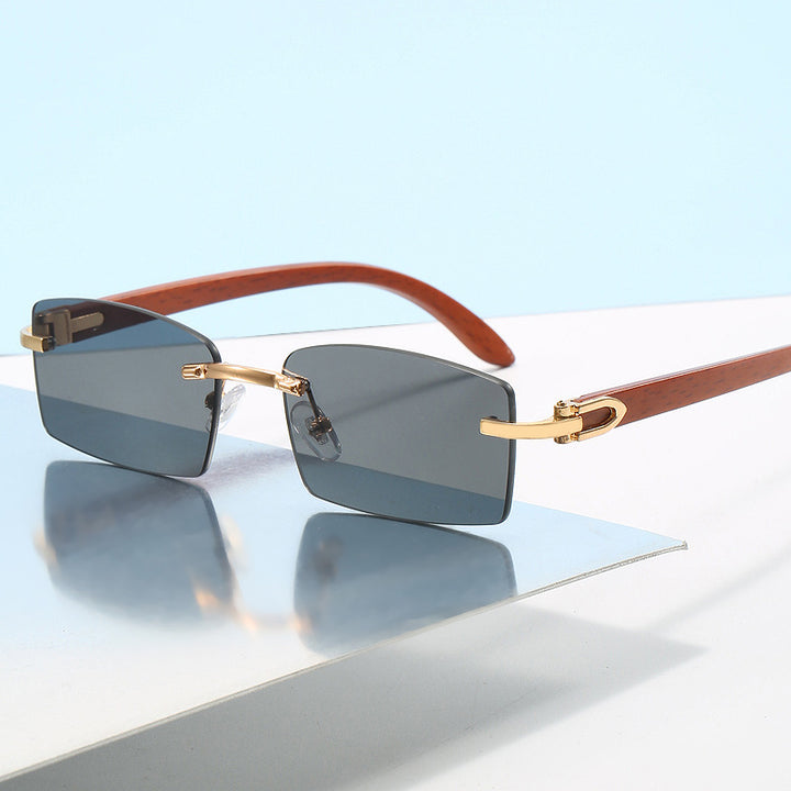 Dame høy kvalitets solbrille med elegant tresystem Skanto