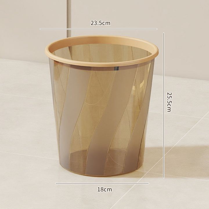 Kvinne Plast Søppelbøtte med Moderne Design Skanto