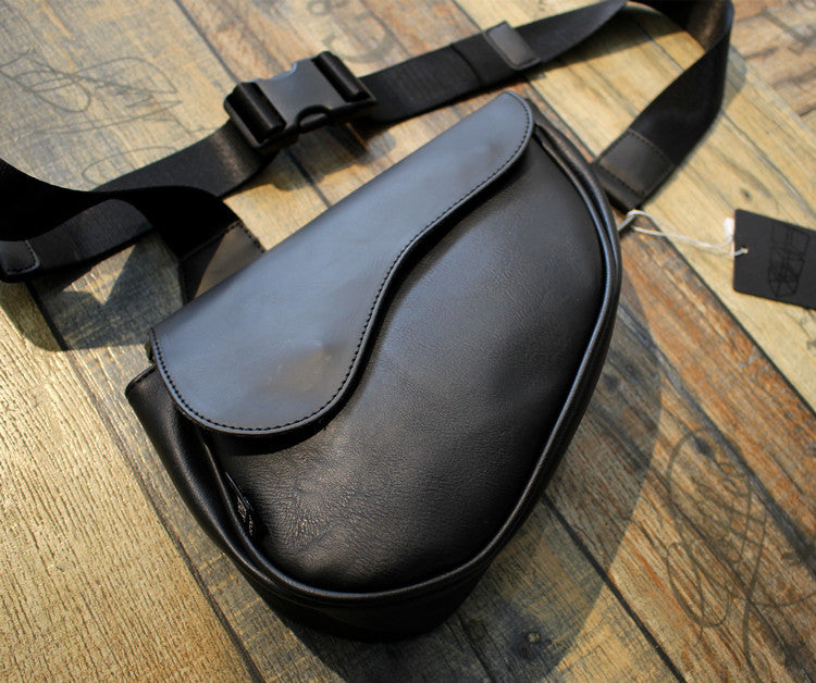 Elegant skulderveske med innovativ lukking Skanto