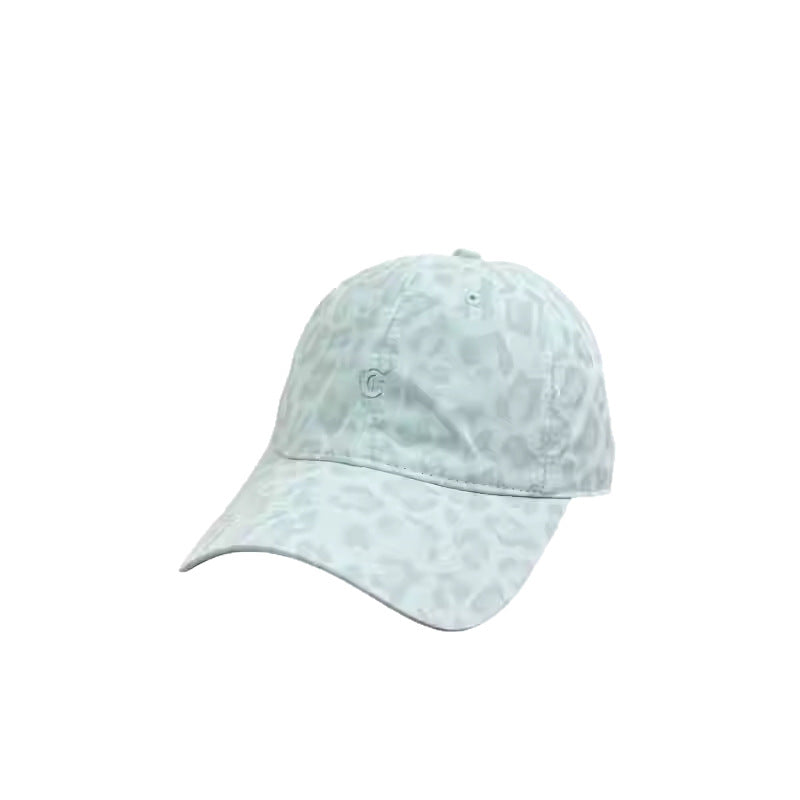 Kvinne Stilig Leopardmønster Baseball Cap Skanto