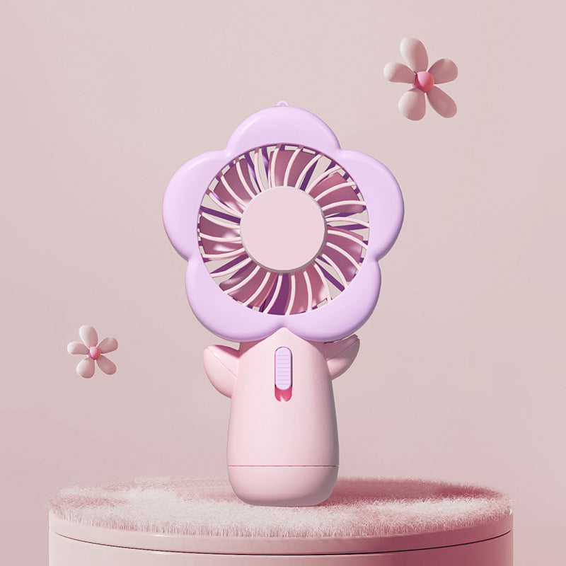 Dame Bærbar Mini-Blomster Vifte Skanto