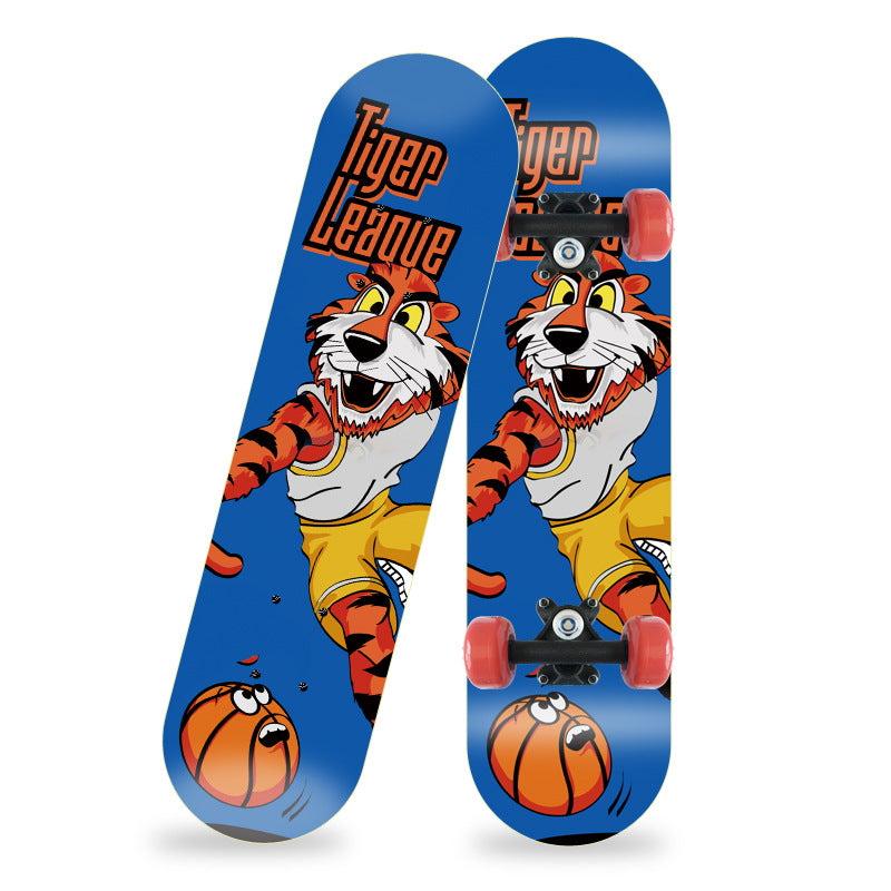 Cartoon-Inspirert Mini Skateboard Skanto