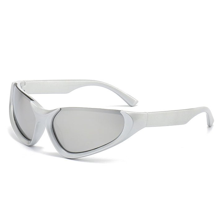 Damer sporty solbriller med aerodynamisk design Skanto