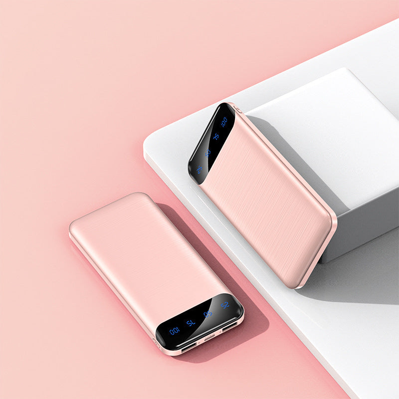 Bærbar powerbank med digital smart skjerm og rask ladingshastighet Skanto