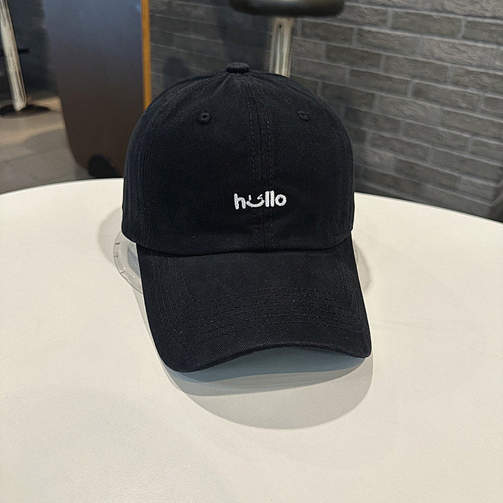 Unisex Casual Cotton Baseball Cap with Embrodert Meldingen Skanto
