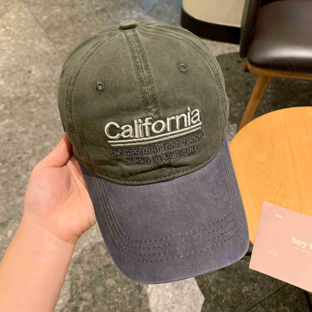 Herrejusterbar teksturert caps Skanto