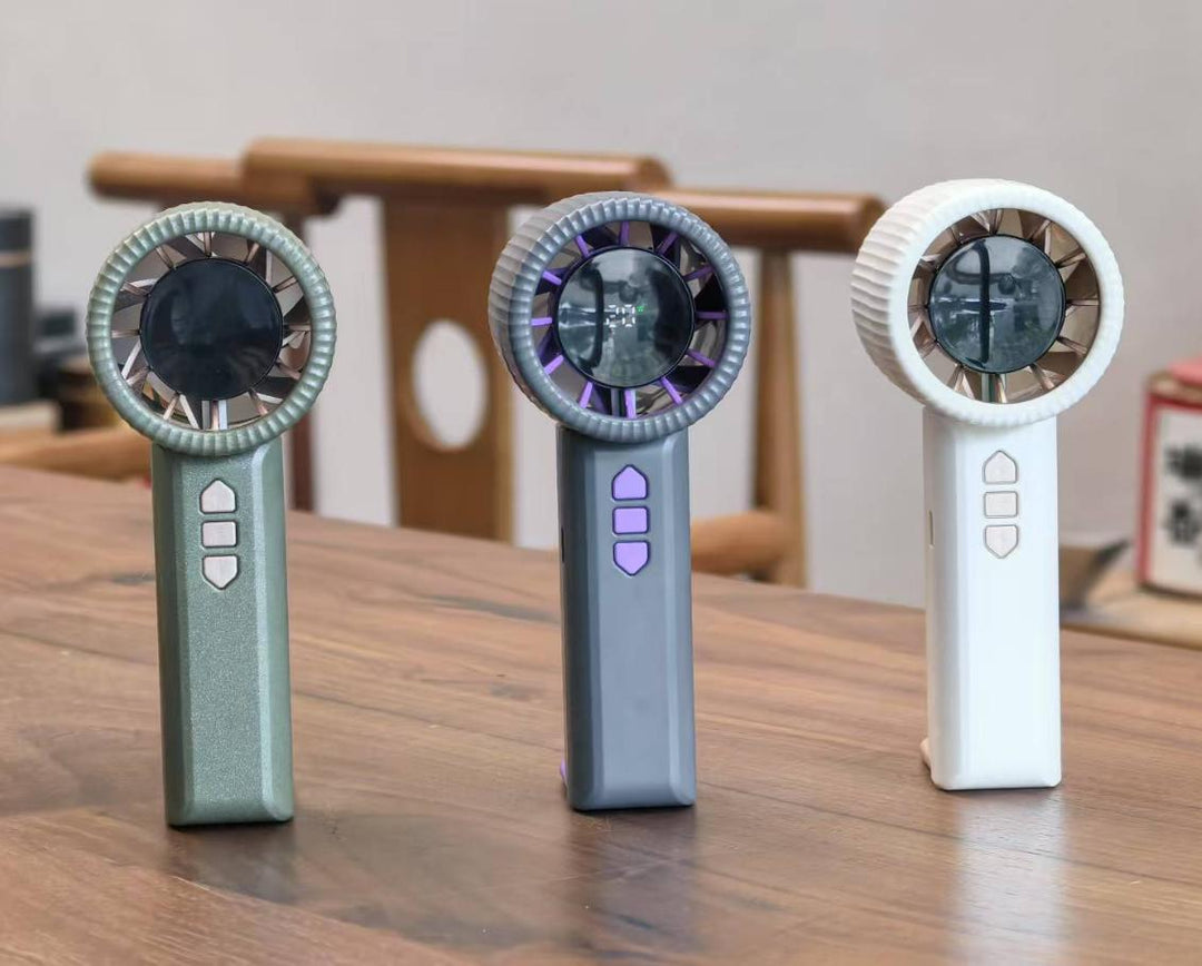 Unisex Bærbar Håndvifte med kraftig batteri og kompakt design Skanto