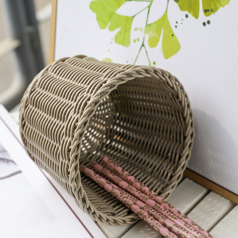 Naturlig Vevd Planteholder Skanto