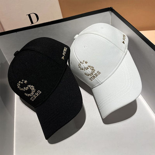 Kvinne Stilig Brodert Baseball Caps Skanto 1784084110