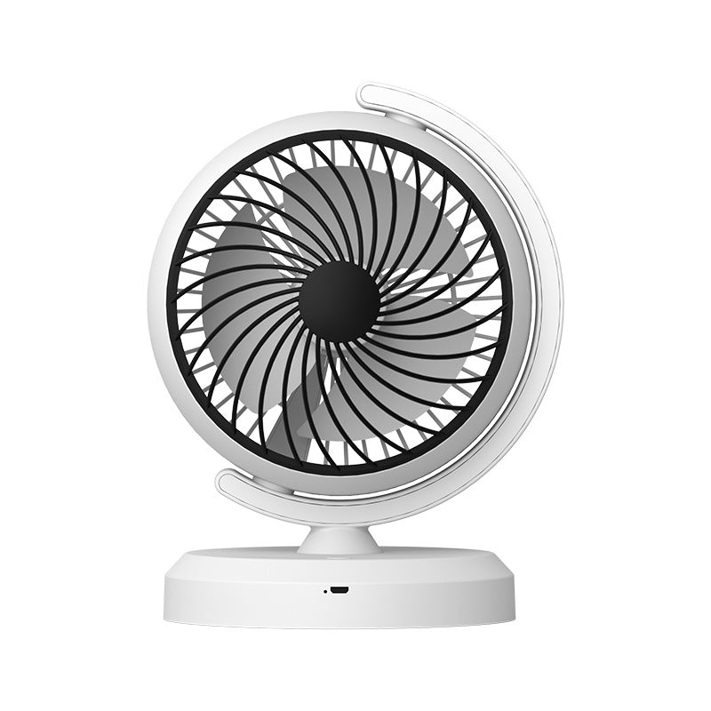 Justerbar bærbar skrivebordsventilator Skanto