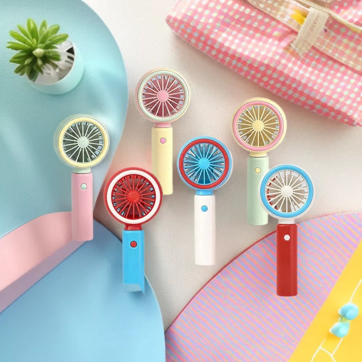 Unisex Bærbar Mini-Vifte i Retro-design Skanto